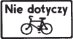 znaki drogowe inne