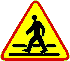 znaki drogowe ostrzegawcze